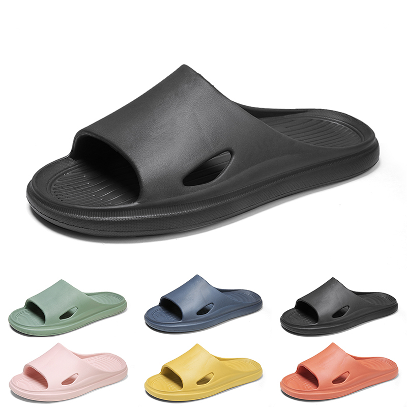 Men Women Summer Light Weight Bathroom Shower Slippers Silent Practical Couple Slide Comfortable Soft Mens Womens Home Indoor Outdoor Beach Sanda