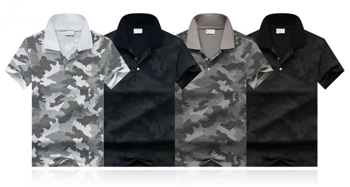 2024 New Men Polo Shirts Luxury Italy Designer Mens Clothes Short Sleeve Fashion Casual Men's Summer T Shirt Many colors are available Size-image-968633424