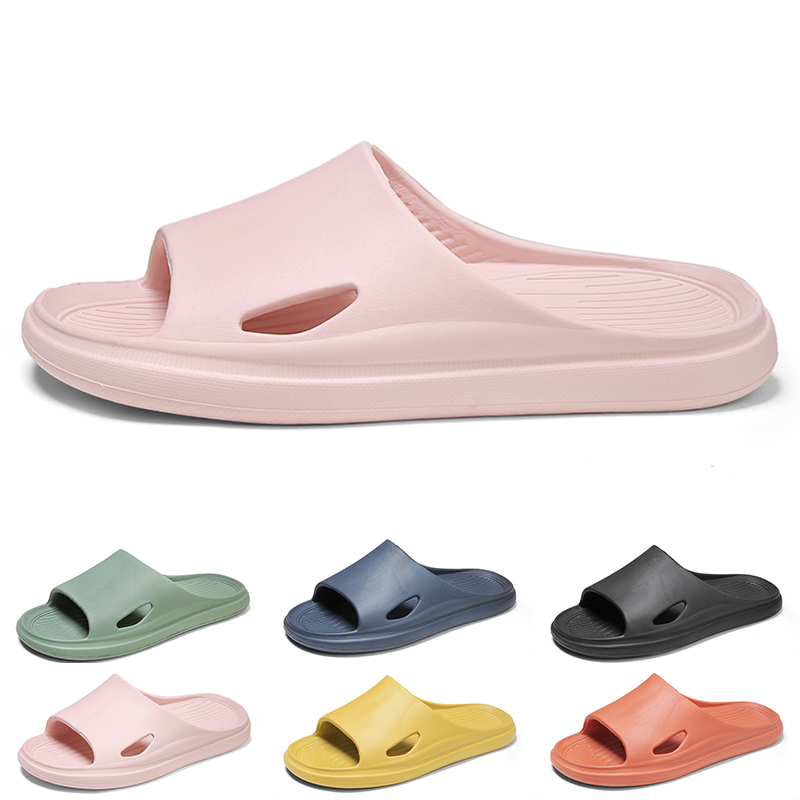 Men Women Summer Light Weight Bathroom Shower Slippers Silent Practical Couple Slide Comfortable Soft Mens Womens Home Indoor Outdoor Beach Sandals