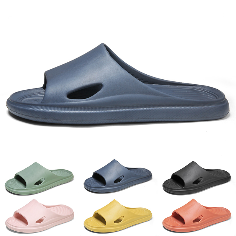 Men Women Summer Light Weight Bathroom Shower Slippers Silent Practical Couple Slide Comfortable Soft Mens Womens Home Indoor Outdoor Beach Sandals