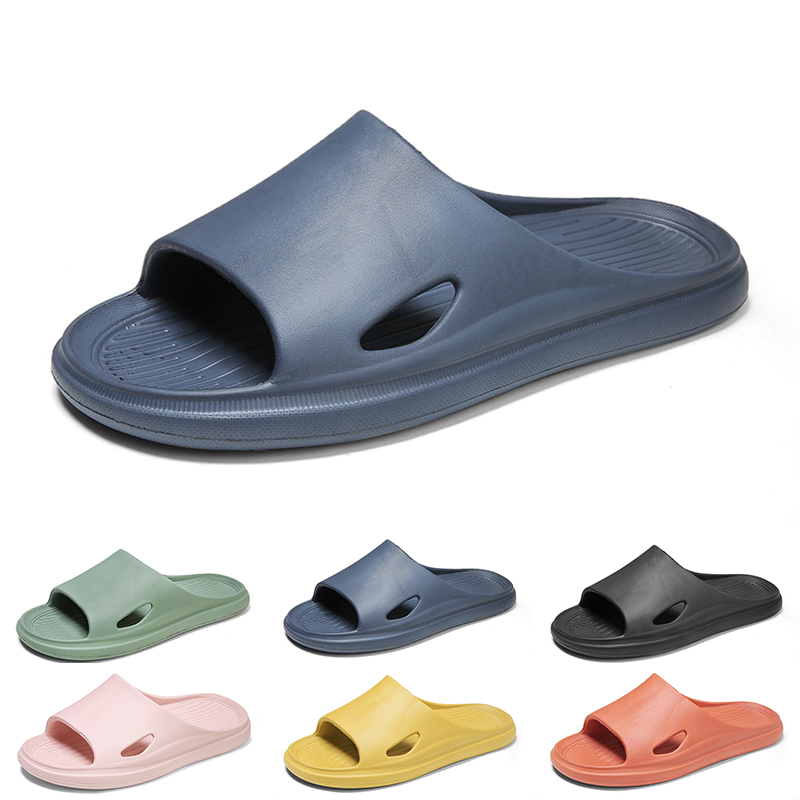 Men Women Summer Light Weight Bathroom Shower Slippers Silent Practical Couple Slide Comfortable Soft Mens Womens Home Indoor Outdoor Beach Sandals