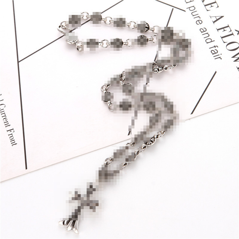 Cross Boat Anchor Pendant Men and Women Domineering Retro-image-968508703