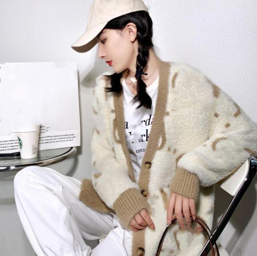 Desinger new sweater Men women senior classic leisure Mohair wool blended cardigan Autumn winter warm comfortable choice one High quality comfort