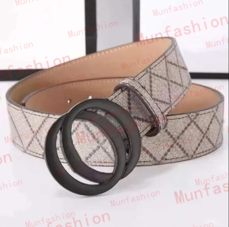Mens Belt Design Luxurys Fashion Classic Men Design Belts Womens Mens Casual Letter Smooth Buckle Black Embossing Belt Width Big Gold Silver Buck-image-999295392