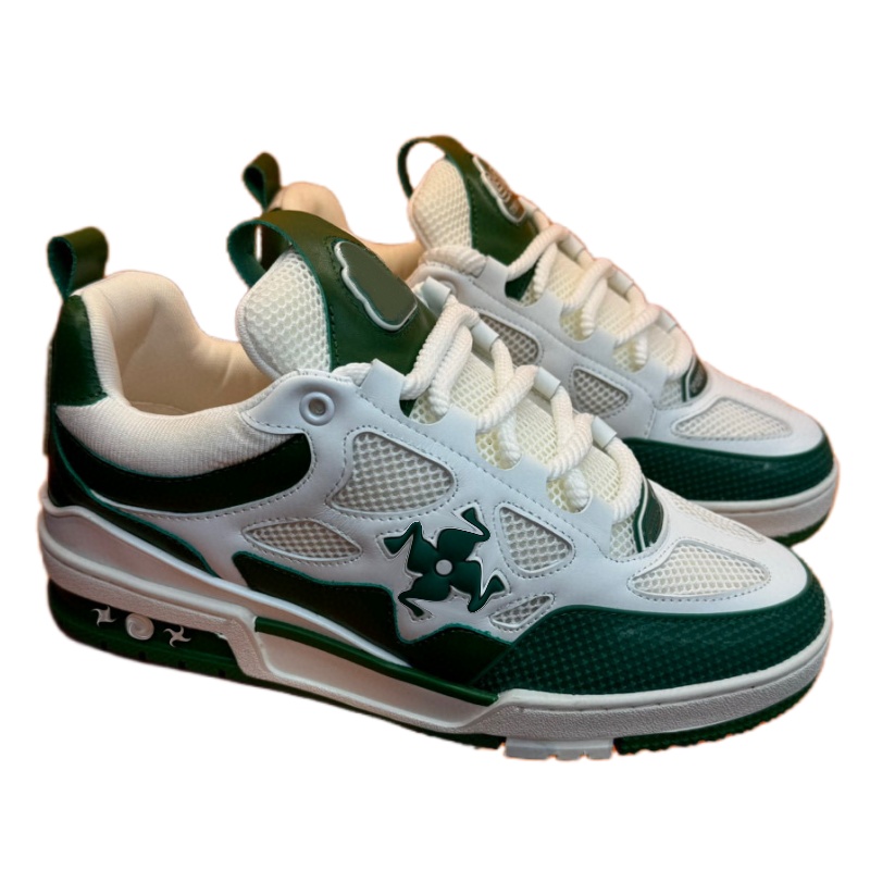Chaussures décontractées chaussures de créateur de luxe pour hommes chaussures à plateforme à lacets vieilles baskets à fleurs chaussures de skat