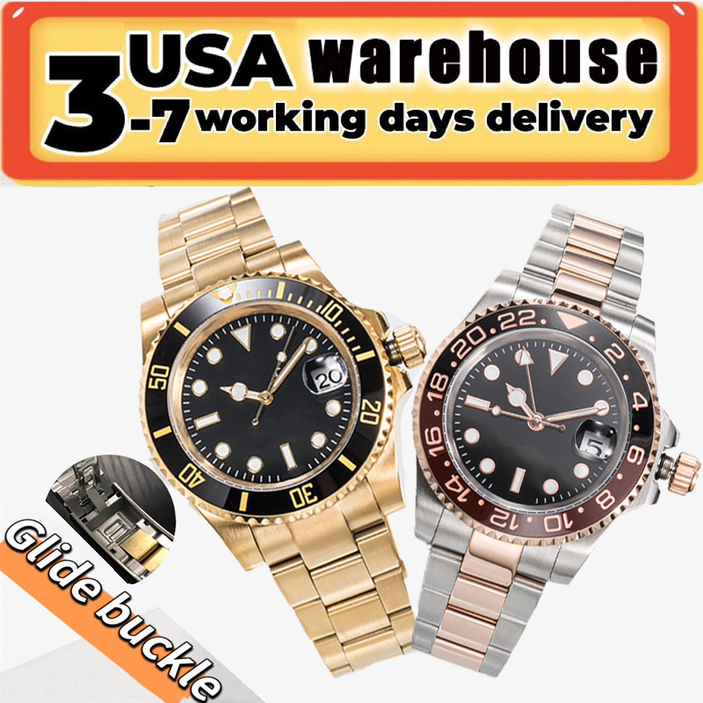 watch mens watch 41mm designer luxury movement watches luminous sapphire waterproof glide buckle fashion wristwatches Montre de luxe relojes 