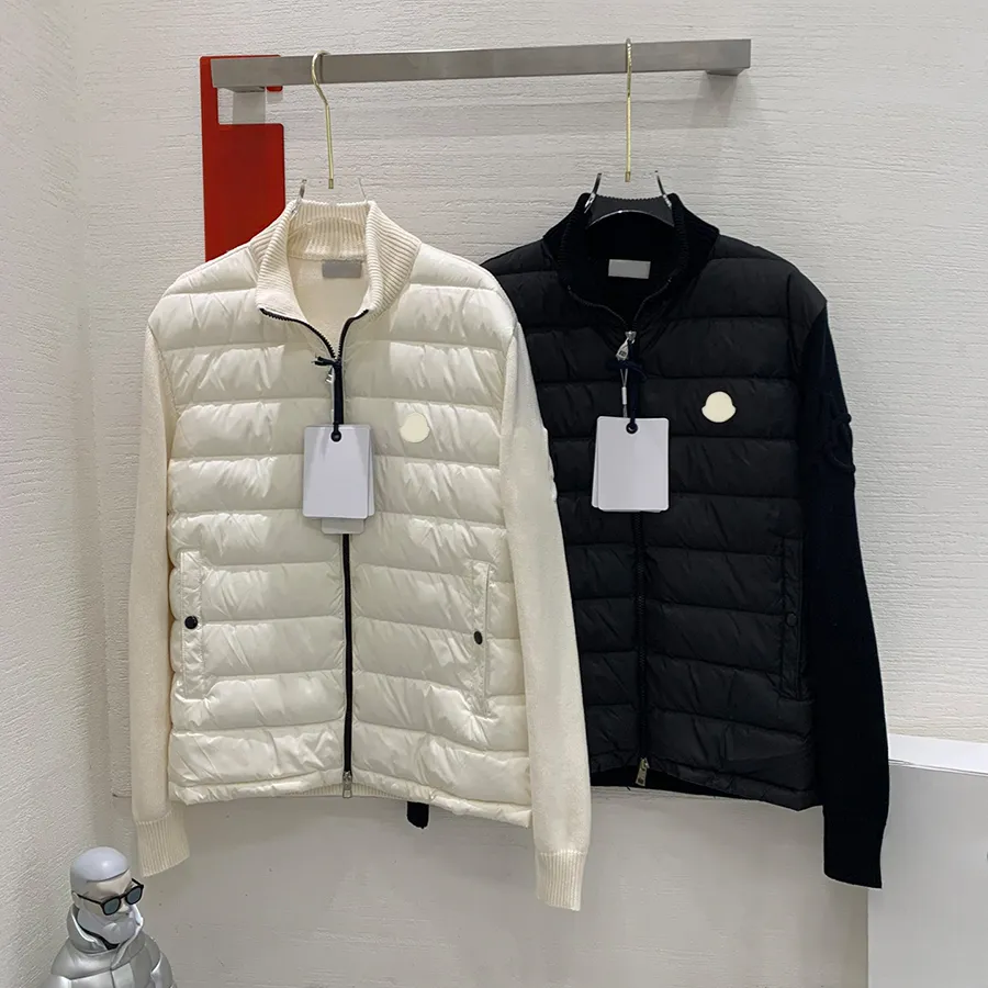Pull de veste à la mode Down Style Down Veste et femmes Pull décontracté classique pour chaleur d'automne
