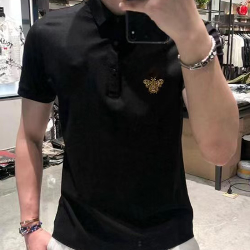 Men's Business polo Shirt Classic summer Senior Designer 6xl polo shirts Outdoor casual baseball collar embroidered top