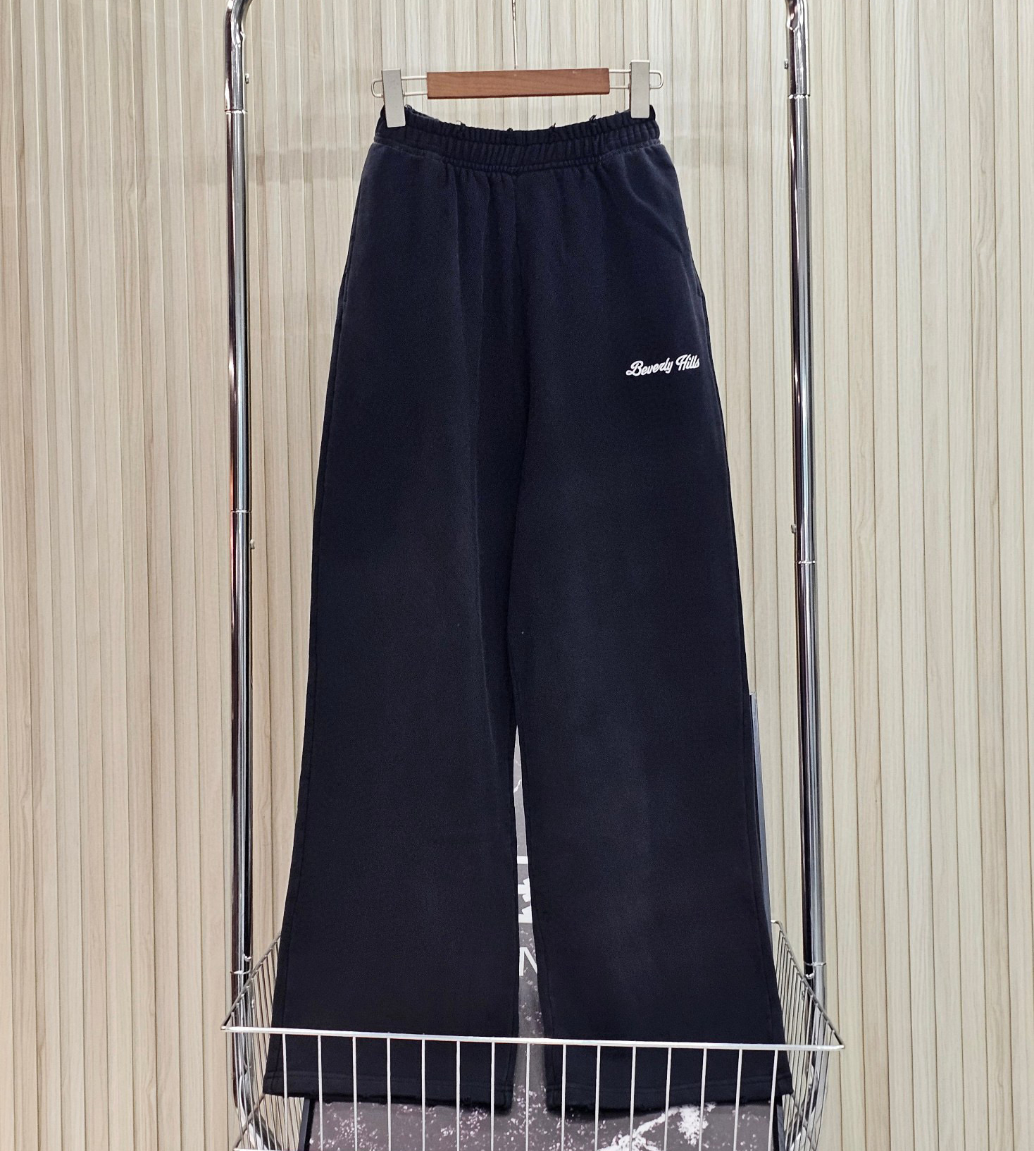 Men's Plus Size Pants Round neck embroidered and printed polar style summer wear with street pure cotton 3tg4