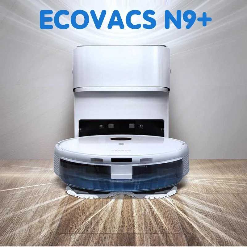 Robot Vacuum Cleaners ECOVACS N9+ Vacuum Cleaner Sweeping and Mopping Integrated Robot for Household Intelligent Automatic Cleaning Mop 2200Pa Su-image-1034752672