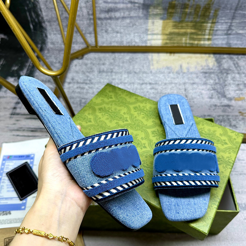 2024 NEW Sandals women slides slippers sandal slide slipper Luxury sliders men womens shoes platform slide Summer flat beach sandal size 35-41