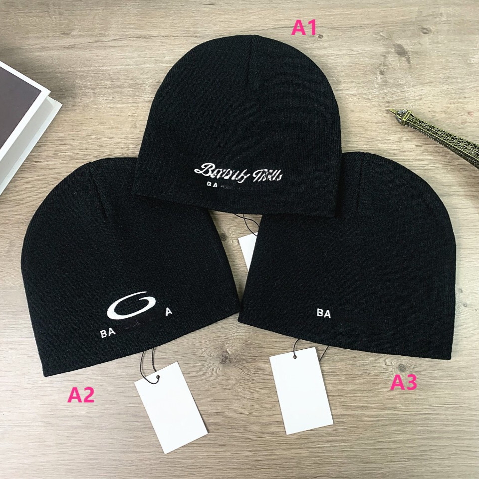 Designer Beanies Unisex Letters Embroidery Three Styles Choices Black Casual Beanies Skull Hats