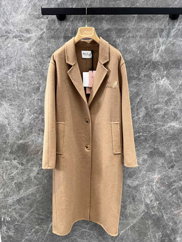 Women's Wool & Blends designer Autumn and winter new temperament light luxury perception capable heavy industry camel fur coat exterior YAF8