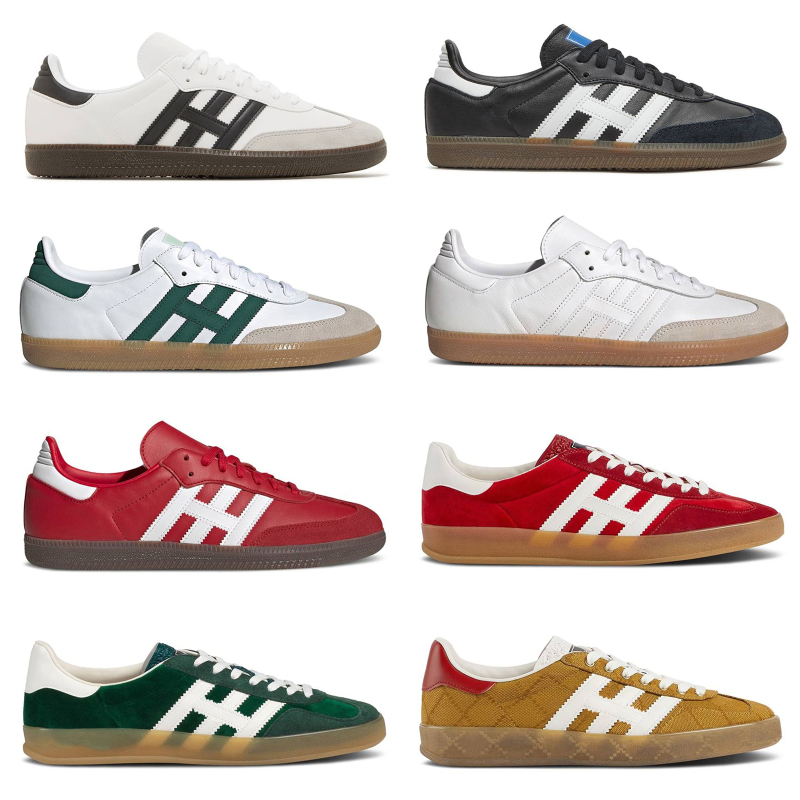 New Designer Classic Casual Shoes Men Women Leather Suede Non-Slip Rubber Outsole Trainer Fashionable Vintage Sneakers sport shoes with box
