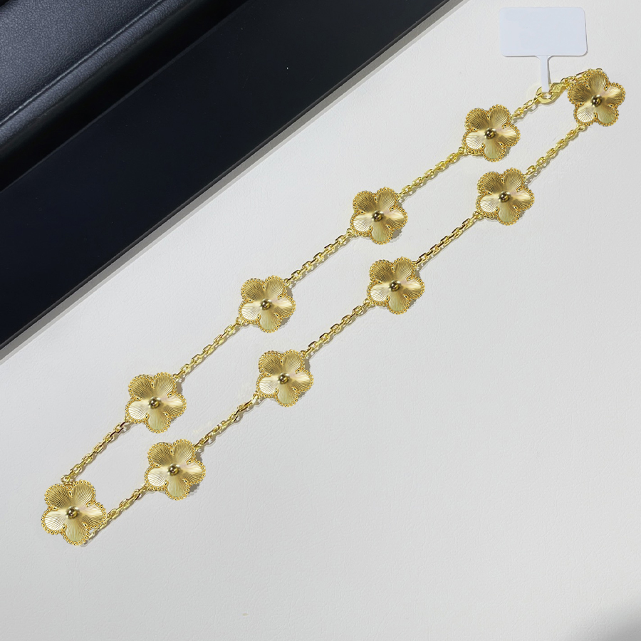 Elegant Necklace Ten Clover Fashion Necklaces Gift Classic Jewelry Pendant for Woman Nice Quality 7 Color-image-832489495