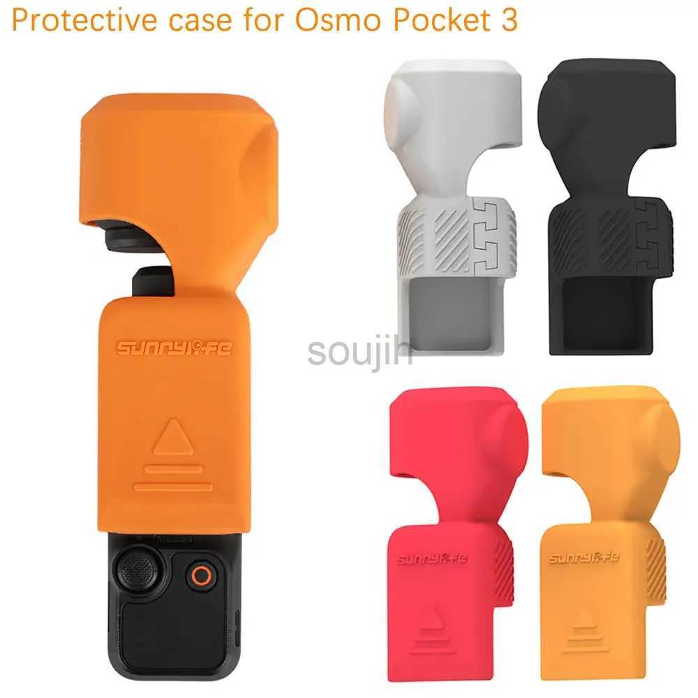 Contact Lens Accessories Lens Cap for DJI OSMO Pocket 3 Gimbal Screen Protector Cover Soft Silicone Case Extended Frame Accessories d240426-image-969892670