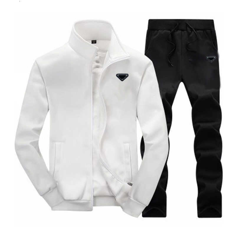 Designer Tracksuits Men Luxury Sweatsuit New cardigan suit autumn men's leisure suit youth student sports two-piece suit men's coat fashio