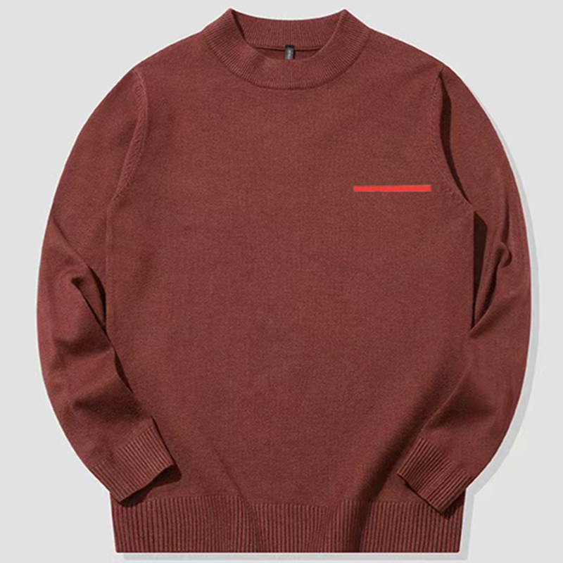 Autumn sweater men designer sweater top round neck letter logo knitted sweater fashion versatile warm casual loose mens sweater