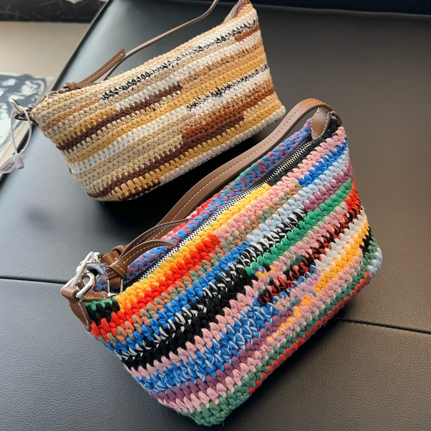2024SS new Designer Bag Personality Colorful delicate wallet Lightweight daily commute underarm bag shoulder bag 