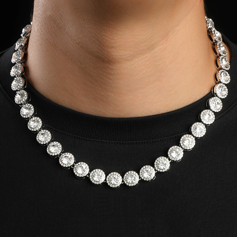 hot 2027 newNecklace designer for women angelic plated silver necklace lady AAA pendants luxury mens necklaces mossanite jewelry wedding charm fa