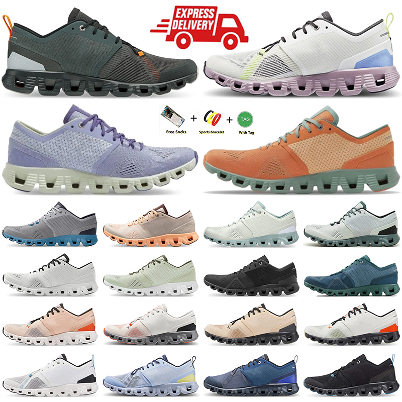 On Cloud X 3 Shift Triple Running Shoes Cloudsurfer Men for Womens Multi-Functional Breathable Shock Absorbent Low Top Cloudswift Trainers Cloudmons