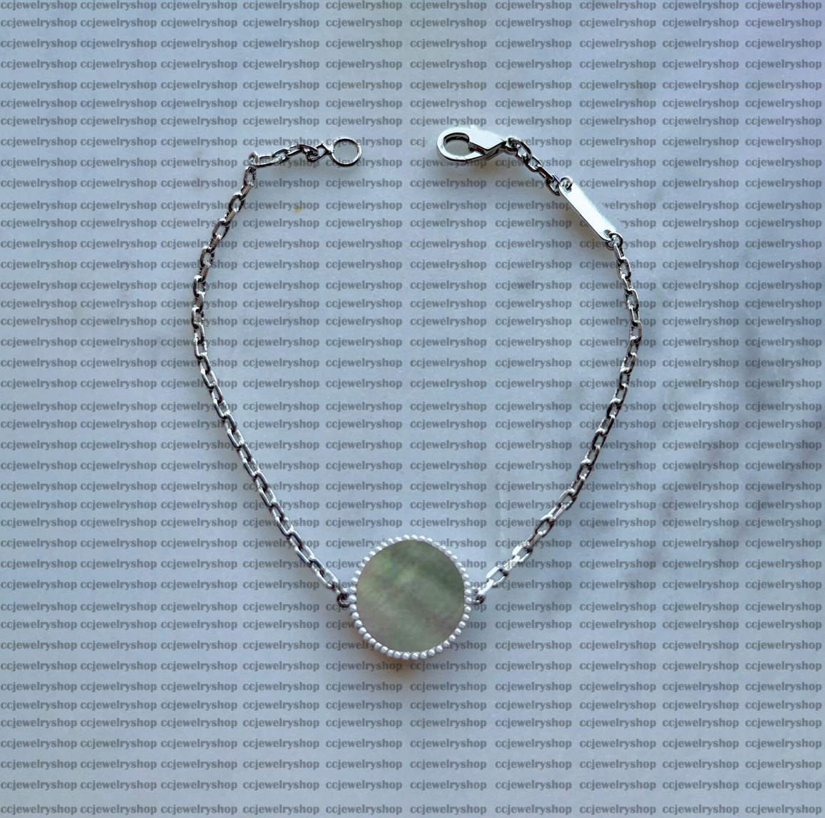 Classic Fashion 4/Four Leaf Clover Single flower Pendant Charm Bracelets Chain 18K Gold Agate Shell Mother-of-Pearl for Women Girls Valentine-image-742901912