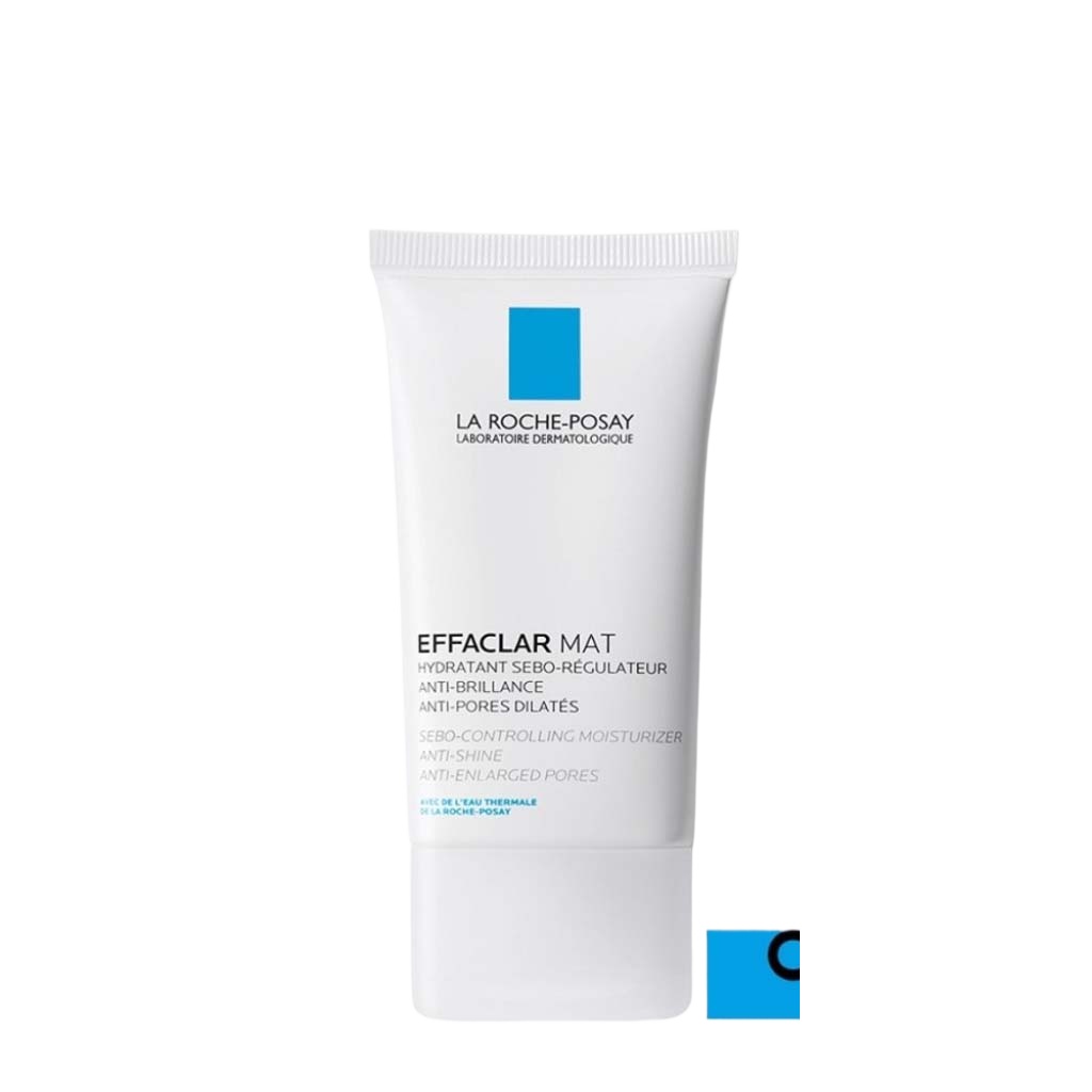 La Roche Posay Effaclar Mat Mattifying Moisturizer Cream Educing Oil and Pores Sensitive Skin 40ml Original Products-image-970021955