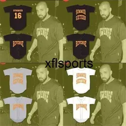 AXflsp chenGlnC202 16 Drake Summer Baseball Jersey Movie Personalized Customized High Quality Shipping Cheap Baseball Jerseys Mix Order