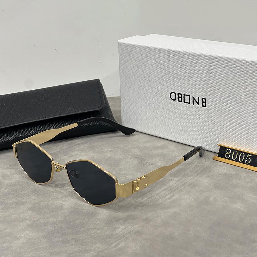 Lunettes de soleil rétro des lunettes de rue designer pour hommes verres de mode de voyage de voyage de vacances 6 couleurs