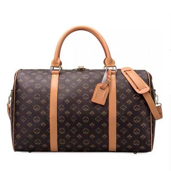 2024 Fashion men duffle bag women travel bags hand luggage luxury designer travel bag men pu leather handbags large cross body bag totes 55cm-image-970480969