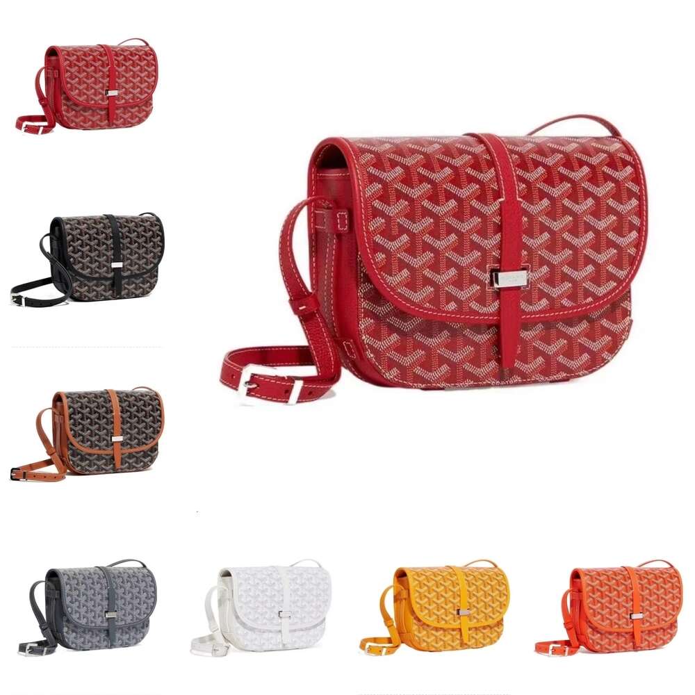 Hot selling new Belvedere classic messenger handbag designer wallet genuine leather womens handbag handbag mens wallet crossbody shoulder bag 