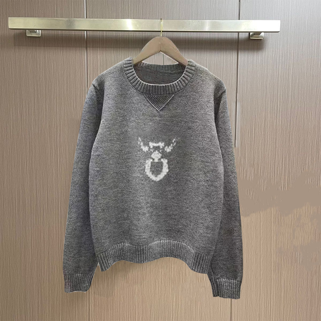 Designer Sweater Men women sweaters jumper Embroidery Print sweater Knitted classic Knitwear Autumn winter keep warm jumpers S M L XL