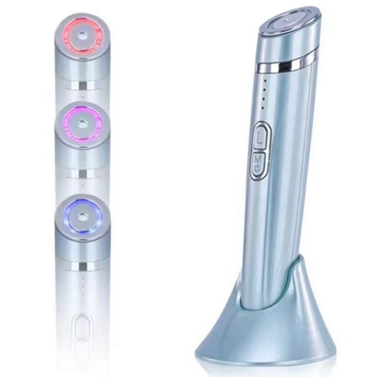 Mini Portable Face Lifting Slimming Photon Microcurrent Facial Toning Device RF EMS LED Beauty Instrument-image-970775948