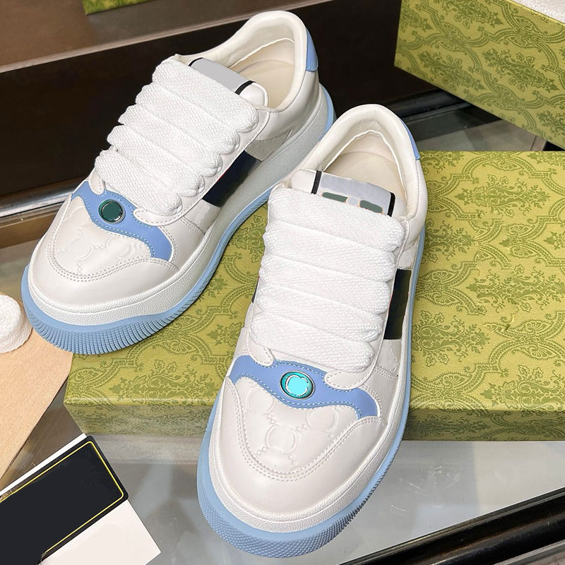 Designers Lettre Casual Chores Mens pour femmes baskets non glissantes Rélastique résistante Sole à lacets plats baskets Sneakers signature avec