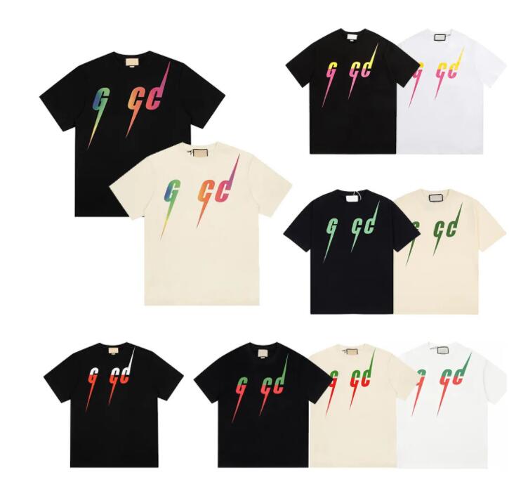 Designer Men's t-shirts pure cotton short-sleeved casual mens and womens t shirt couple luxurious letters printed summer tees tops women