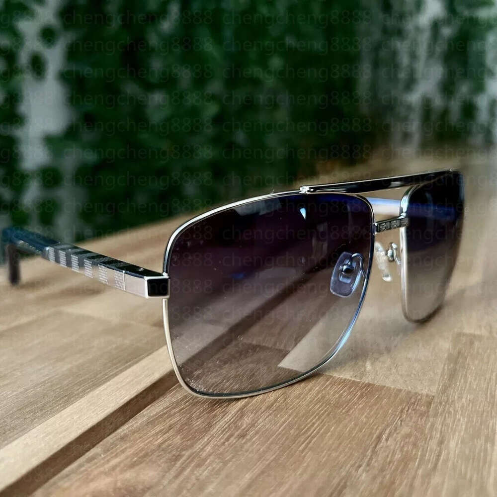 For mens fashion designer classic attitude 0259 Style men Retro Plate metal square Full Frame Attitude Sunglasses Gold Glasses03