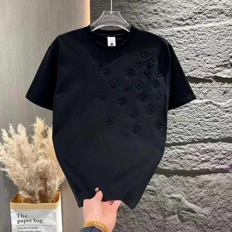 2025Designer Men&#039;s t-shirts pur cotton short-sleeved t shirts fashion casual mens and womens t-shirt couple unisex letter prn te topswom&#03-image-967822647