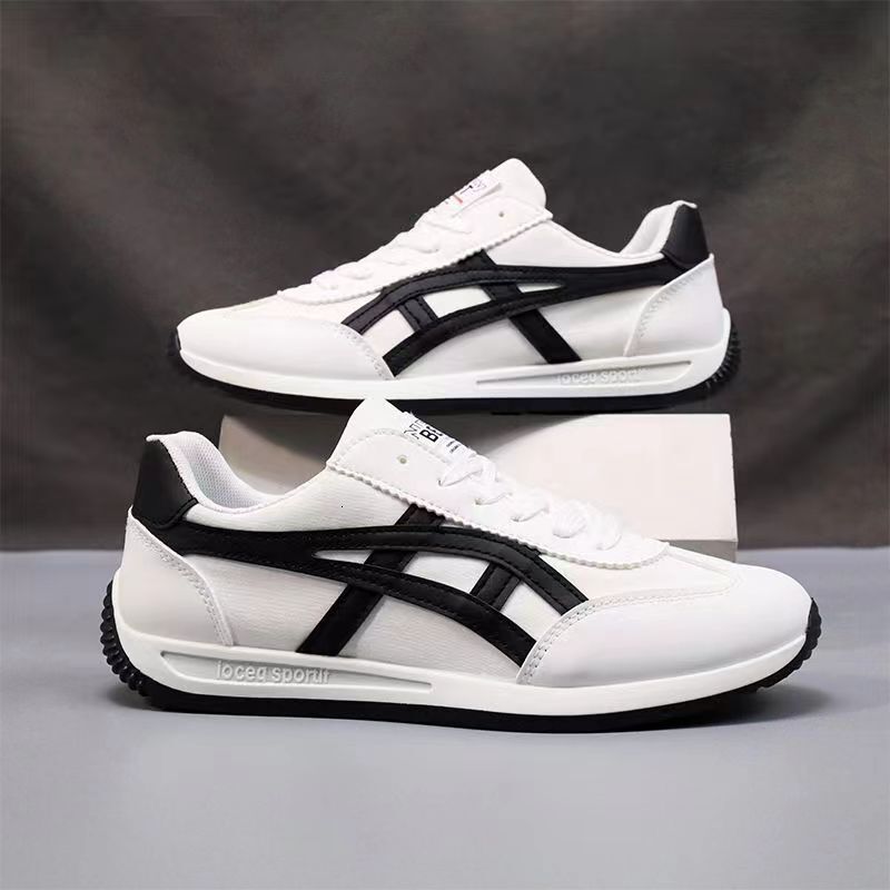 2025 New autumn and winter comfortable wear resistant breathable men s casual lazy shoes with a new step in the design of board fashion trendy versa