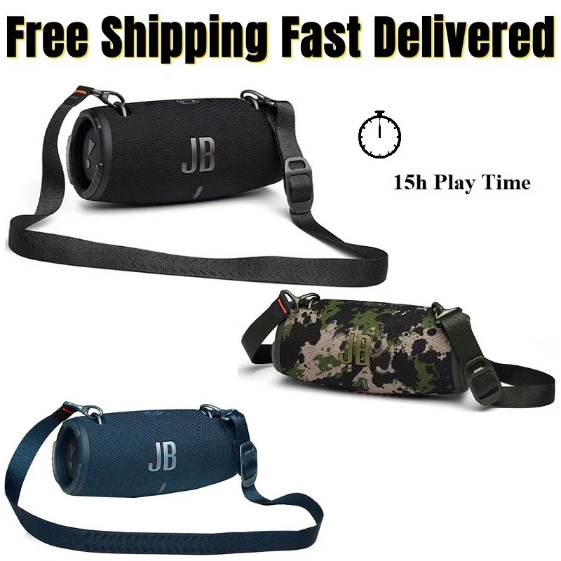 xtreme 3 Speaker Wireless Bluetooth Speakers Portable Waterproof Sports Bass Outdoor Stereo Music-image-780732906