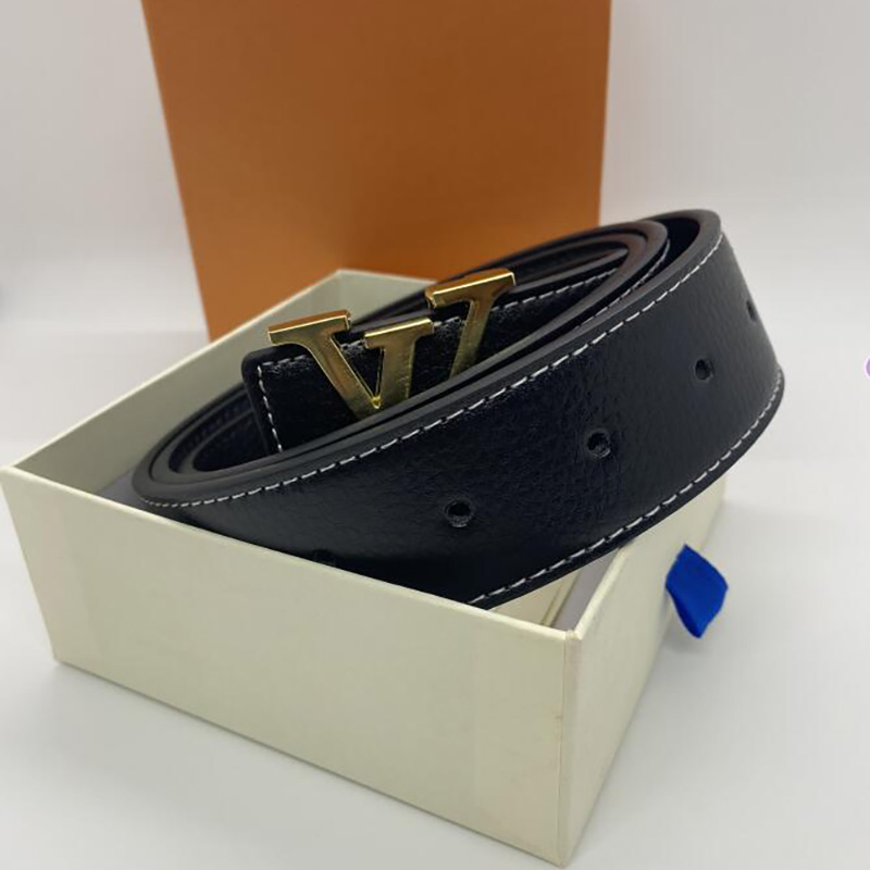 Fashion Womens Belt men designers Leather Waistband Black Brown Cowhide Belts Women Classic Casual belts Size 105cm-125cm Belt width 3.8cm High q-image-942399118