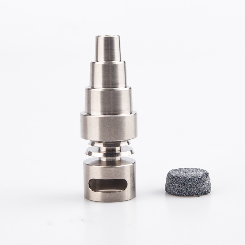 Healthy_Cigarette Smoking Pipe Titanium Nails Moon Rock 10mm & 14mm & 18mm Male Female Titanium Nail Dabber Tools