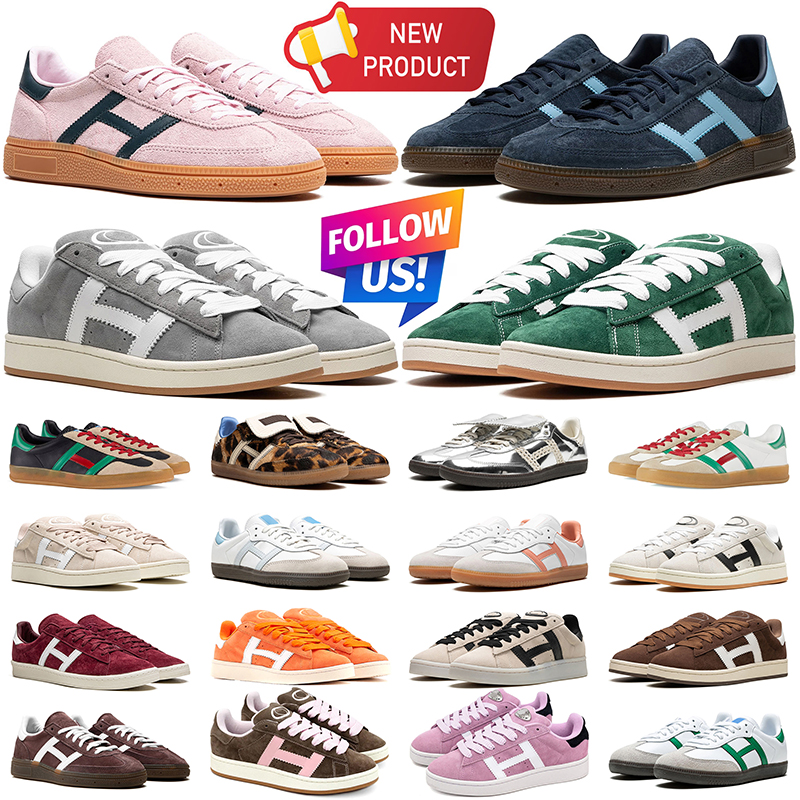 Designer Spezial Shoes Clear Pink Grey Gum Dark Brown Silver for Men Women Campus 00s chaussures Gazelle Seakers handball spezials mens trainer