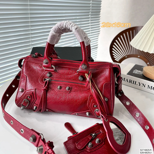 Neo Cagole Designer Bag Woman Tote Metallized Handbag Mini Citi Motorcycle Bags Fashion Mirror Vintage Wallet Motor Purse Silver Men Boy Totes