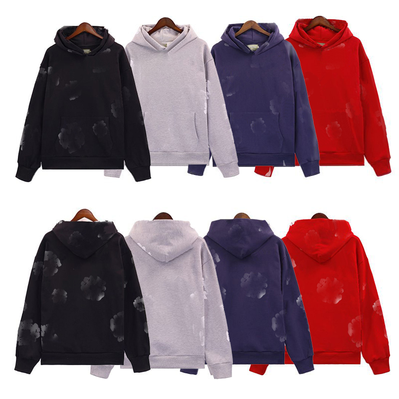 Designer Sweats à capuche costume hommes femmes triple noir rose rouge marine bleu gris coton sweats à capuche décontractés taille de mode S-XL
