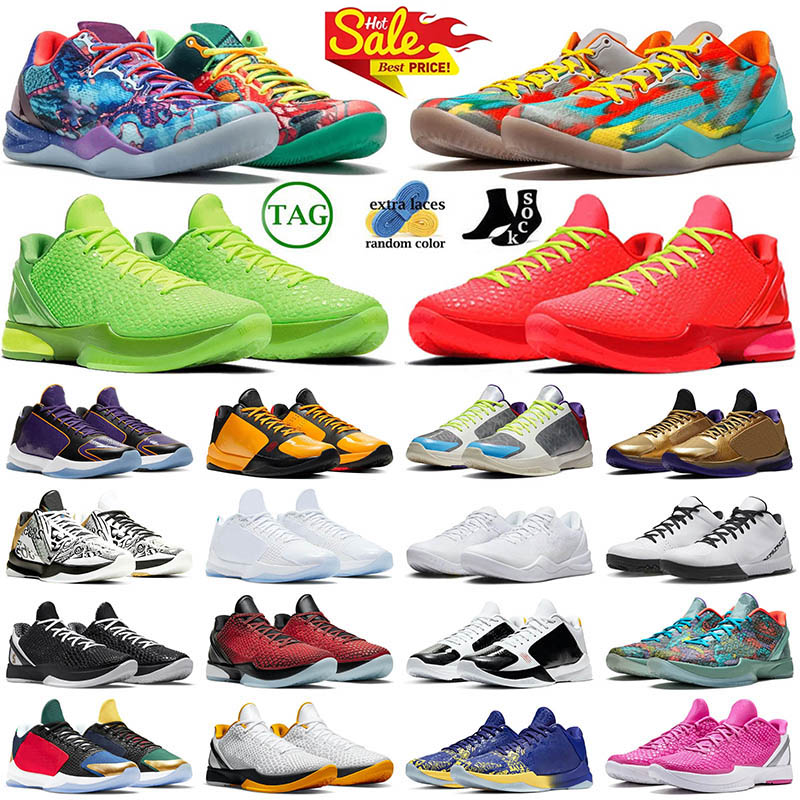 nike mamba kobe 6 kobes grinch lerbon 20 book 1 2024 top designer Mamba grinch Basketball chaussures de sport chaussures d'entraînement
