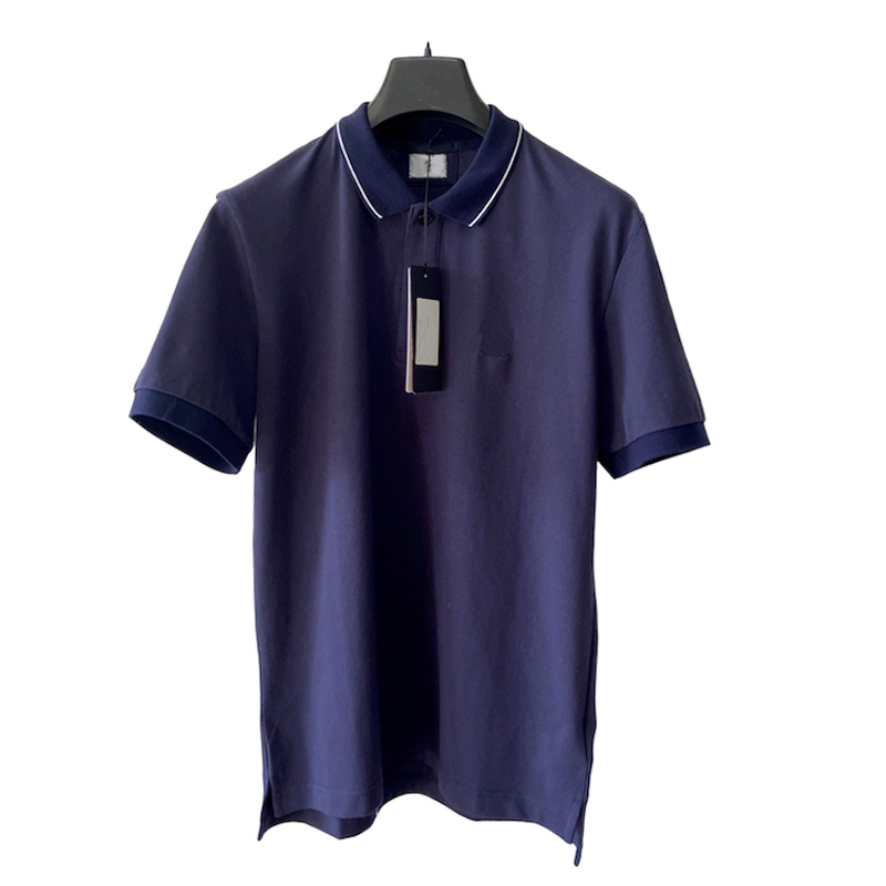 Men Polo Shirt Casual Business Top Topstoney Embroidery Polos Shirts male Short Sleeve oversized Lapel Tees 2024 designer Business Office tees-image-944083221