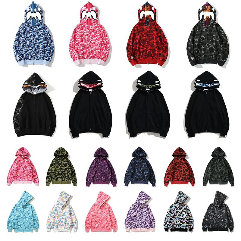 5A 2024 Hommes Femmes Sweat à capuche Designer Sweatshirts Sweats à capuche de camouflage Mode Pa Impression WGM Sweat à capuche Cardigan Classiq