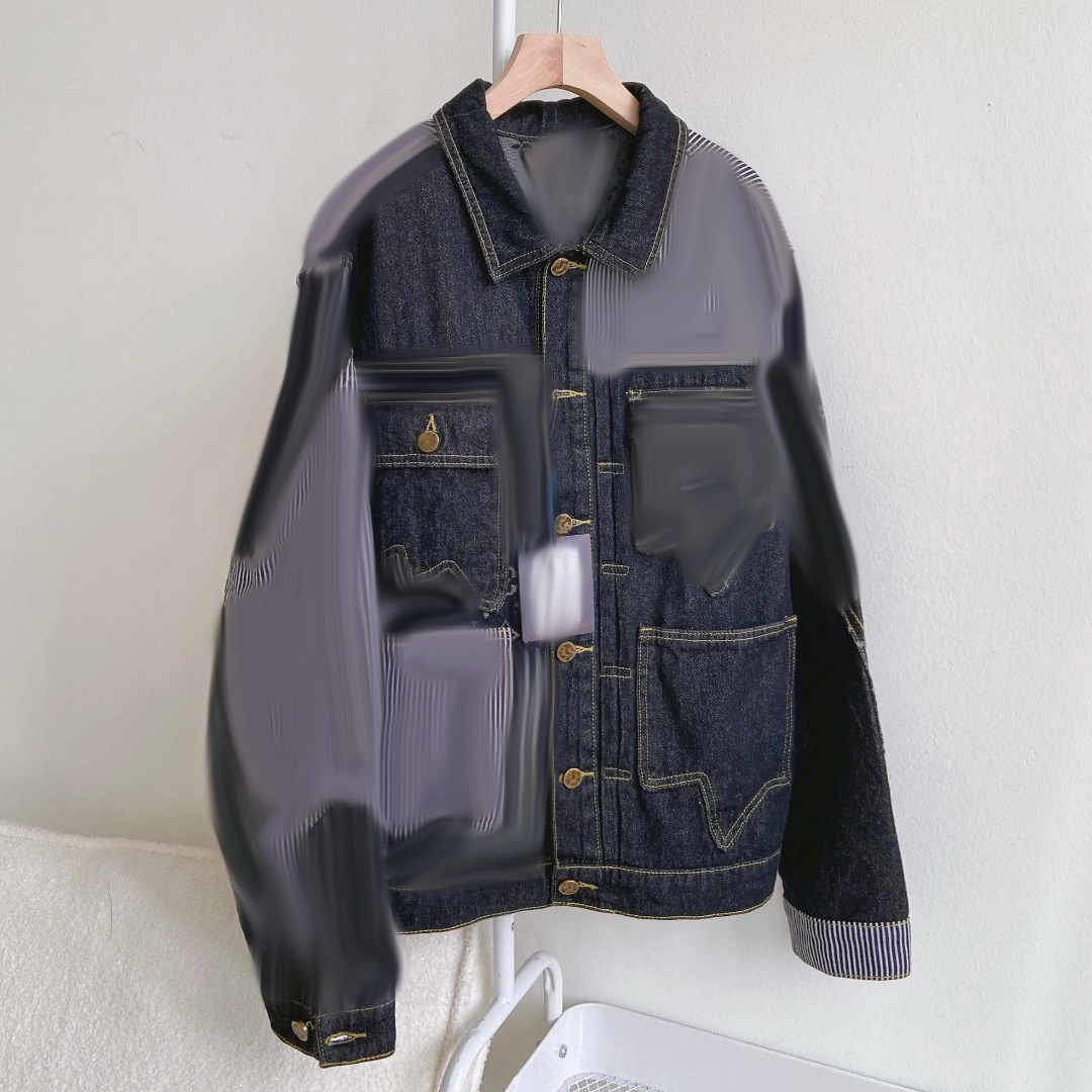 Mens jacket designer jacket classic paris fashion designer Denim jacket Hot couple jackets-image-944438929