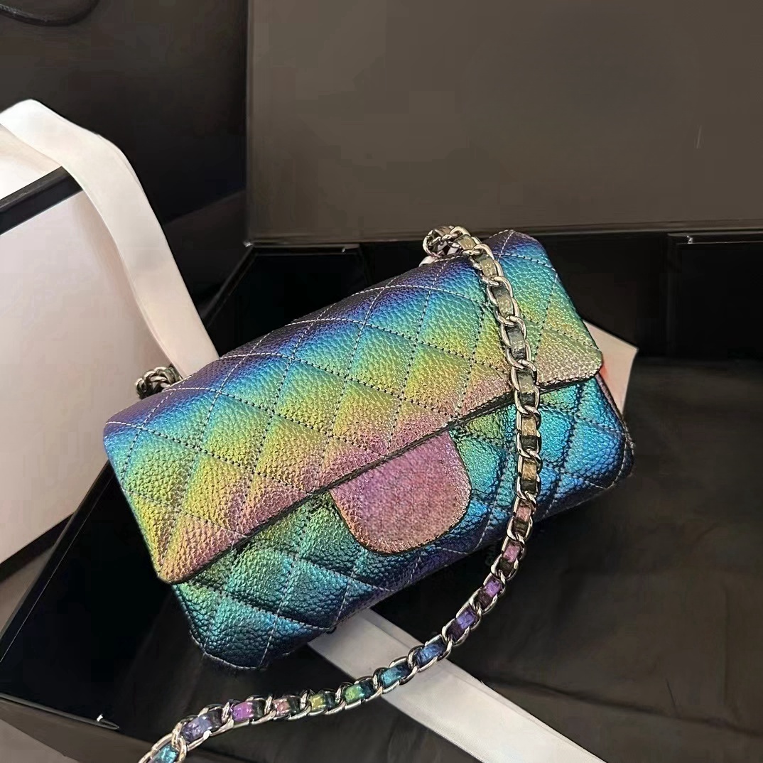 Designered Shopping Bag Chain Handbags Cosmetic Shoulders Shiny Bags for Women-image-945026171