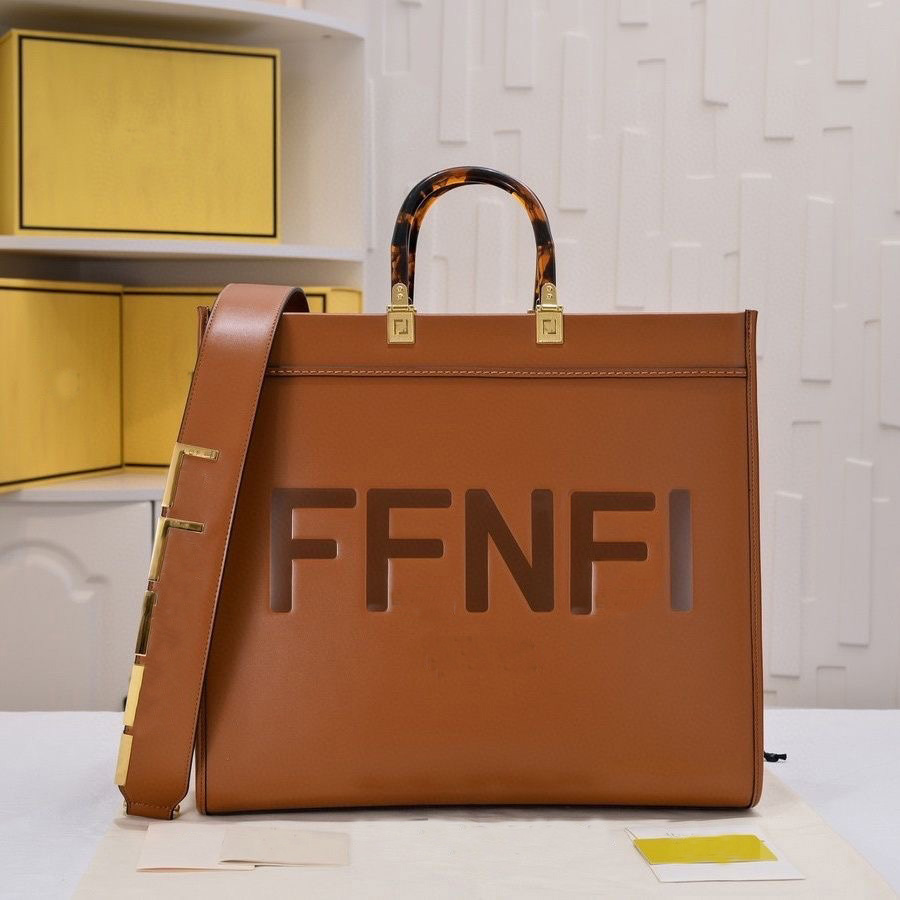 Designer Sunshine Tote Shopping Bag women fashion Top Handle crossbody shoulder strap Beach handbag letter Rom print leather Travel Branded Luxury Totes 